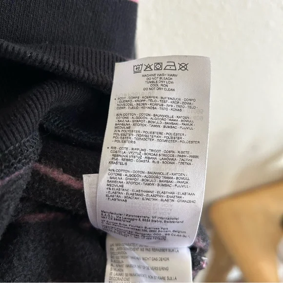 Dickies Westover Stripe Womens Sweatshirt in Small - Picture 4 of 6